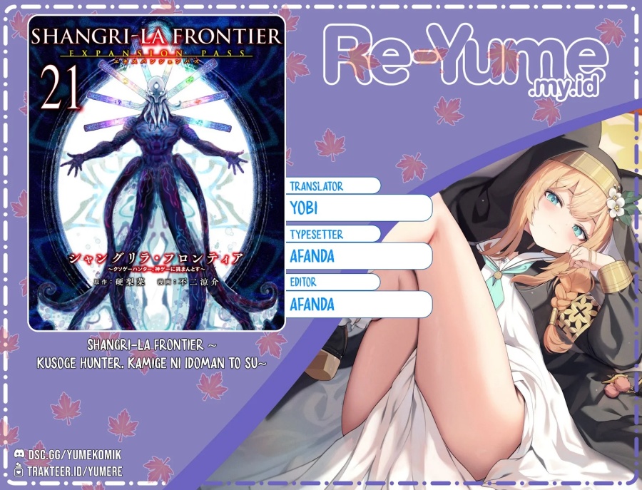 Shangri-La Frontier ~ Kusoge Hunter, Kamige ni Idoman to su~ Chap 189 - Next Chap 190