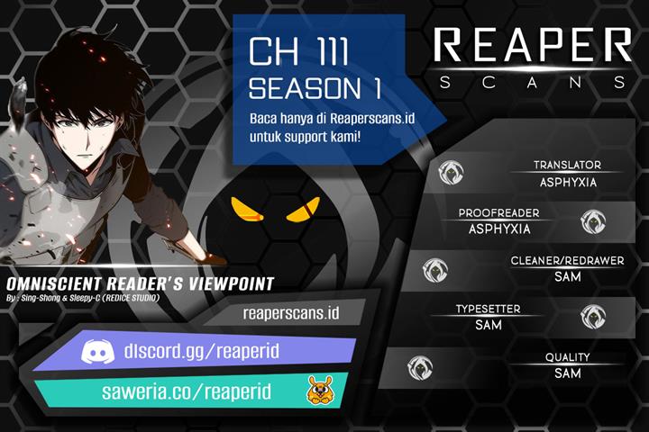 Omniscient Reader’s Viewpoint Chap 111 - Next Chap 112