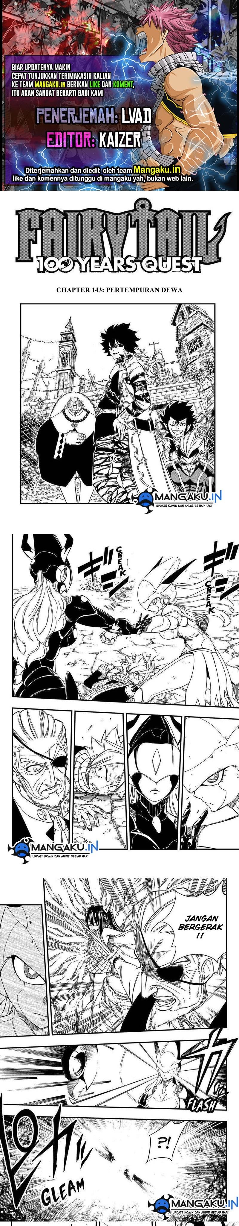 Fairy Tail: 100 Years Ques Chap 143 - Next Chap 144