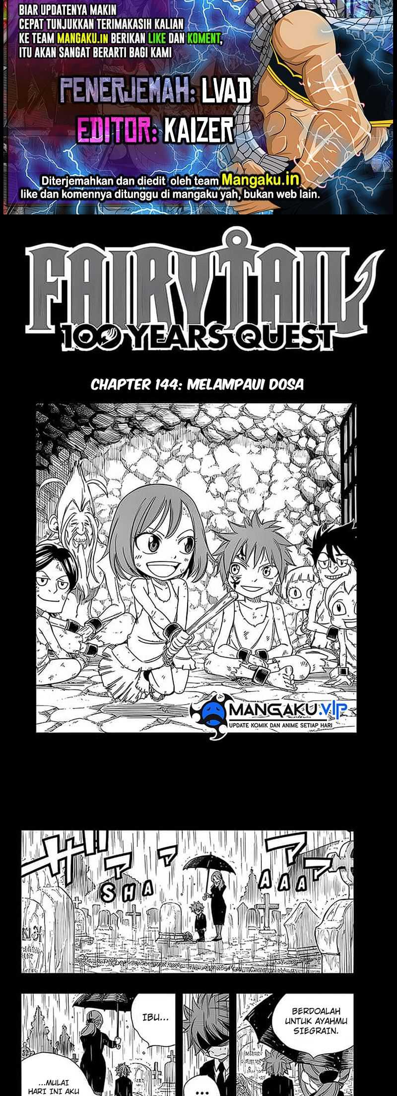 Fairy Tail: 100 Years Ques Chap 144 - Next Chap 145