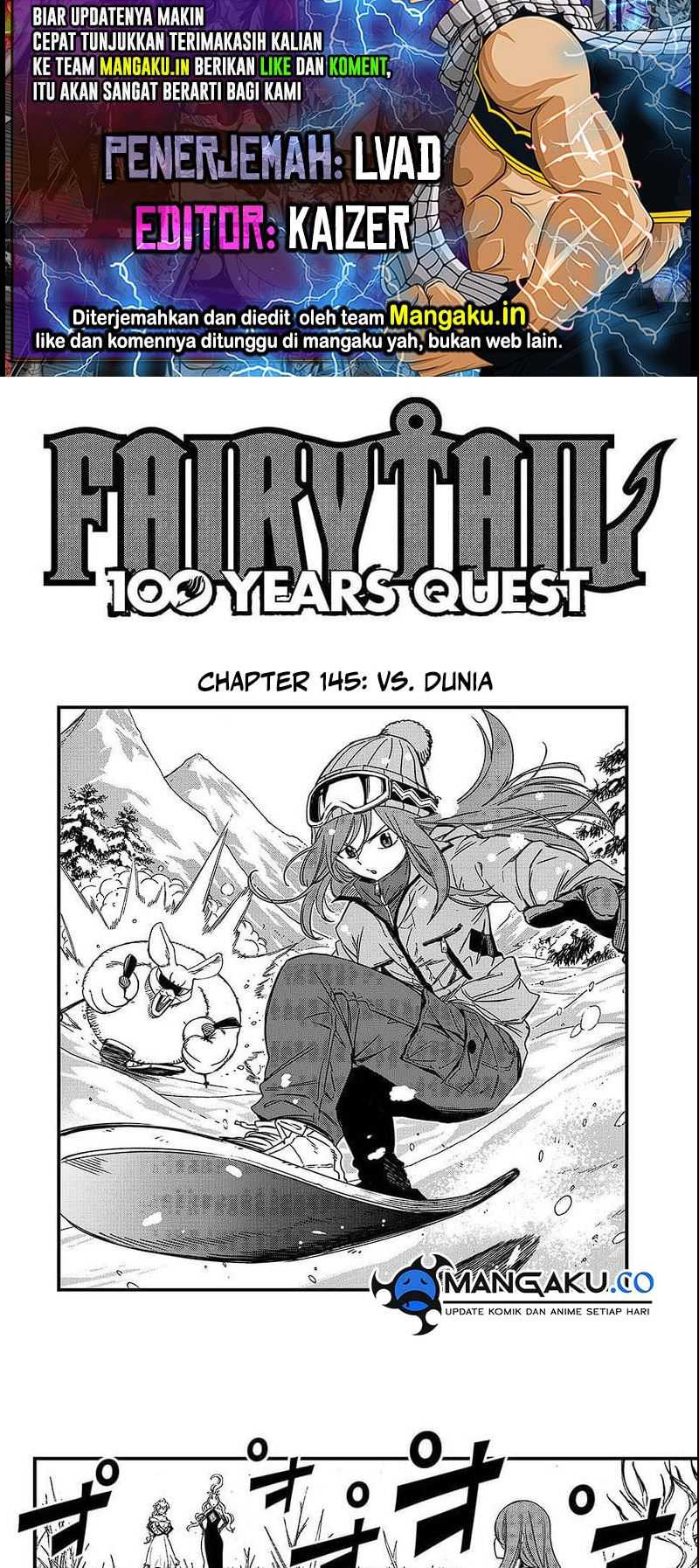Fairy Tail: 100 Years Ques Chap 145 - Next Chap 146