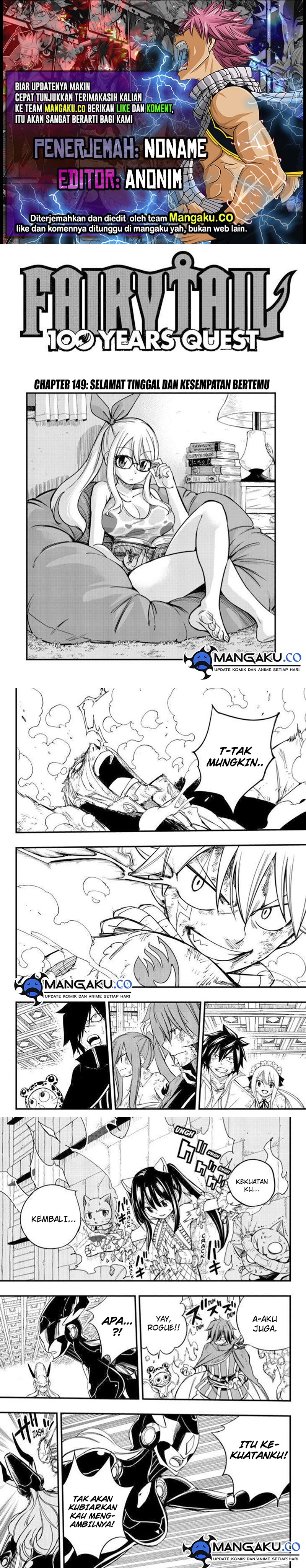 Fairy Tail: 100 Years Ques Chap 149 - Next Chap 150