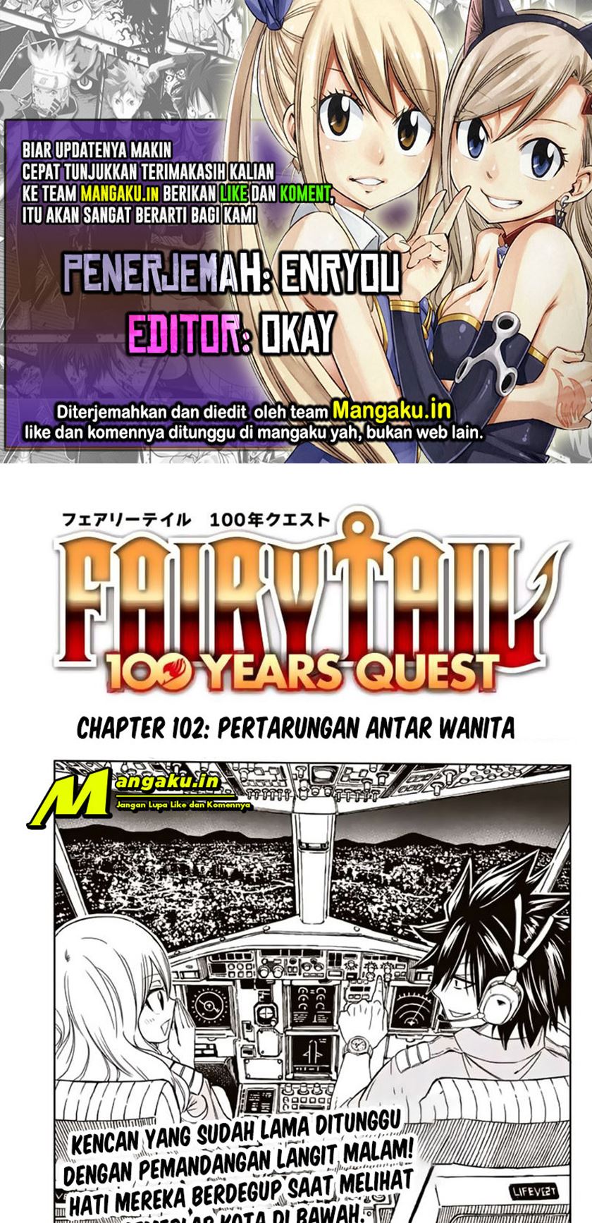 Fairy Tail: 100 Years Ques Chap 102 - Next Chap 103