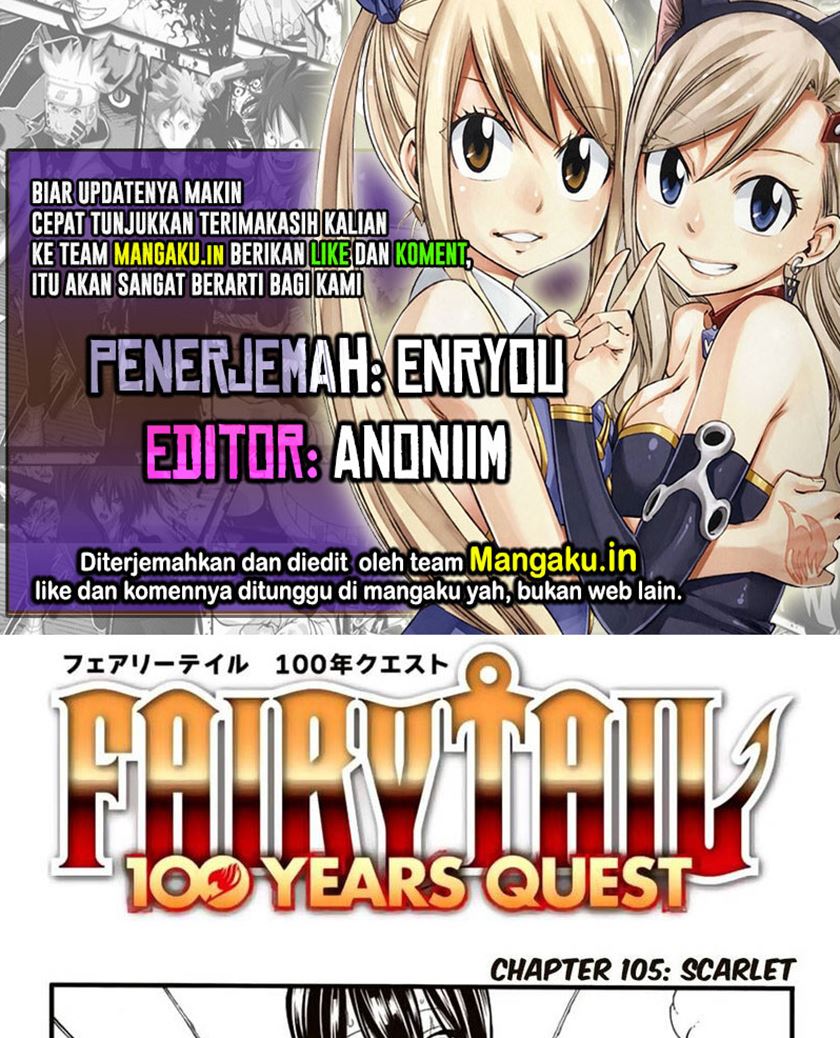Fairy Tail: 100 Years Ques Chap 105 - Next Chap 106