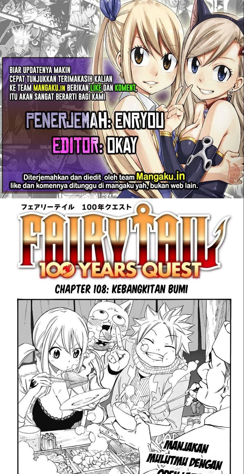 Fairy Tail: 100 Years Ques Chap 108 - Next Chap 109