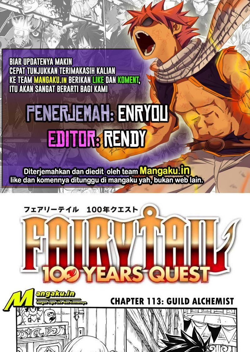 Fairy Tail: 100 Years Ques Chap 113 - Next Chap 114