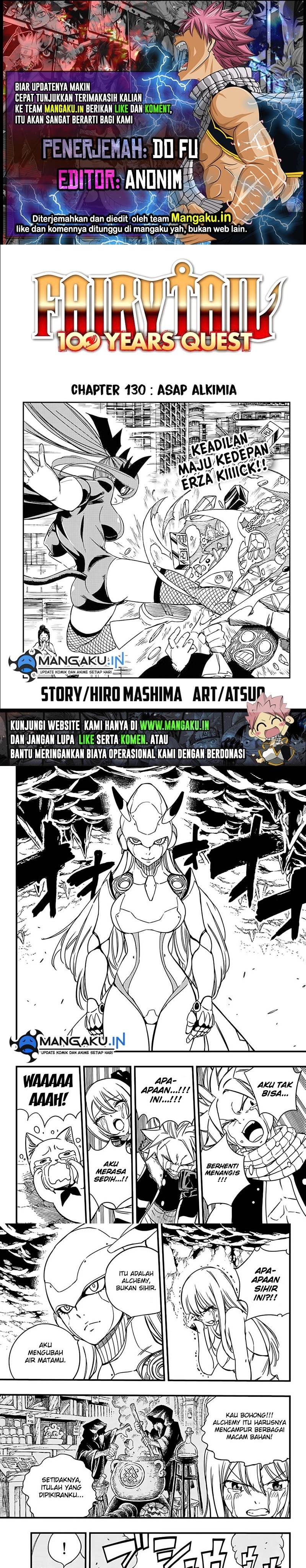 Fairy Tail: 100 Years Ques Chap 130 - Next Chap 131