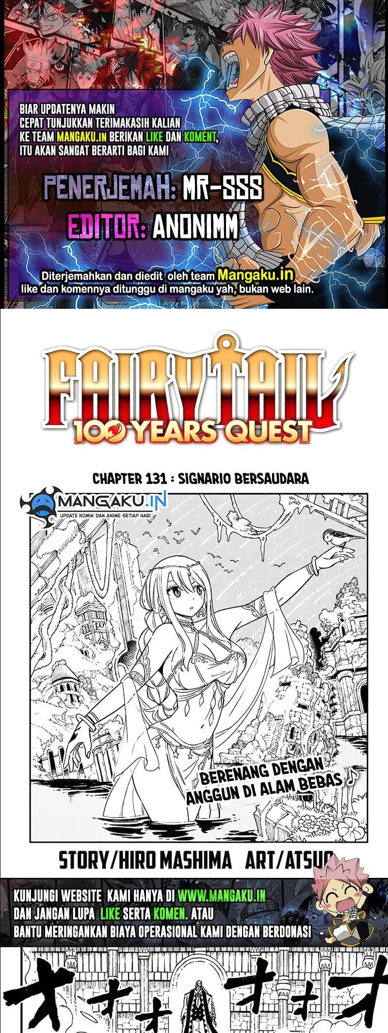 Fairy Tail: 100 Years Ques Chap 131 - Next Chap 132