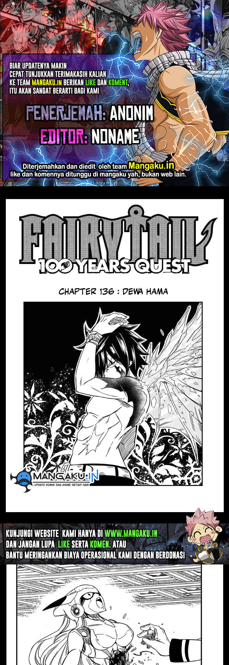 Fairy Tail: 100 Years Ques Chap 136 - Next Chap 137