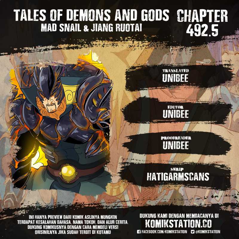 Tales of Demons and Gods Chap 492.5 - Next Chap 493.5
