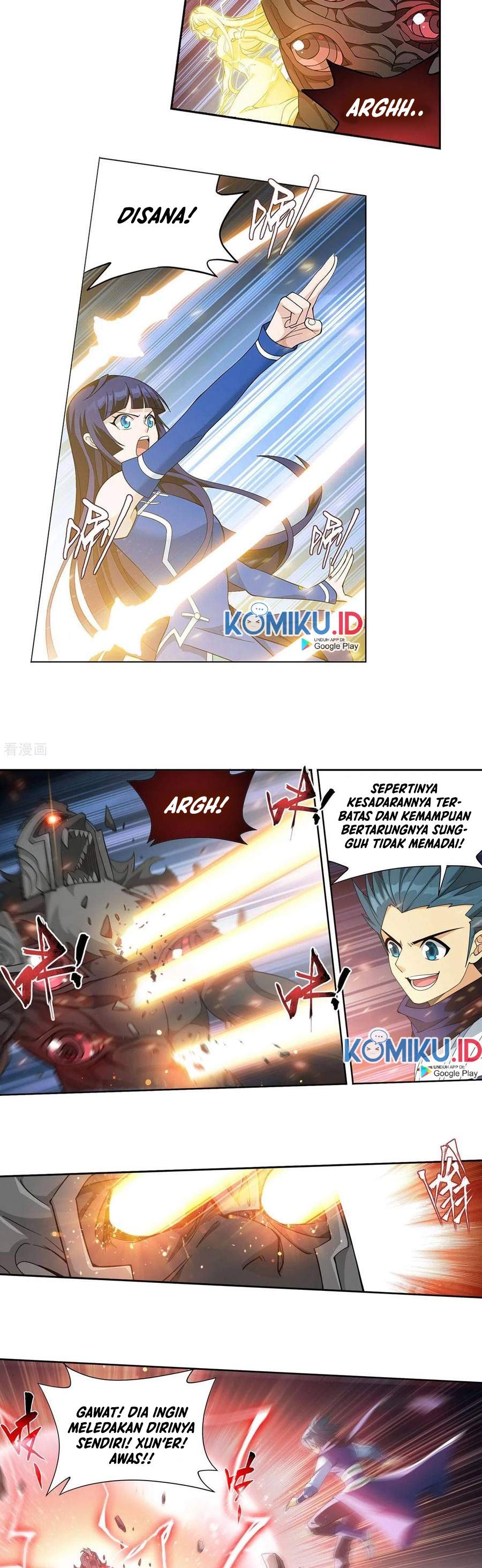 Battle Through the Heavens Chap 345 - Next Chap 346