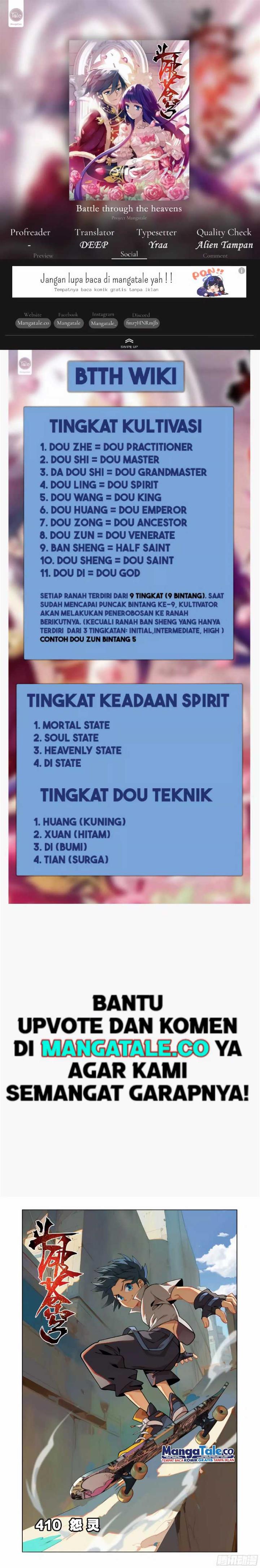 Battle Through the Heavens Chap 410 - Next Chap 411