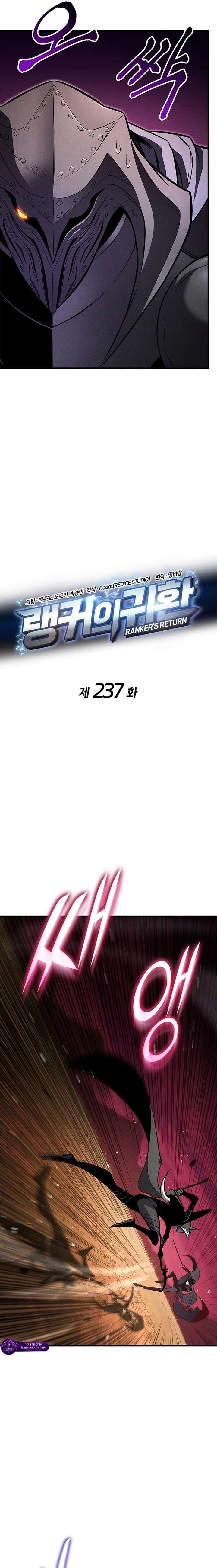 Ranker’s Return (Remake) Chap 237 - Next Chap 238