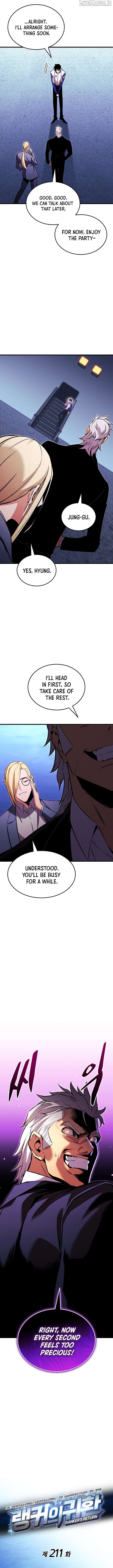 Ranker’s Return (Remake) Chap 211 - Next Chap 212