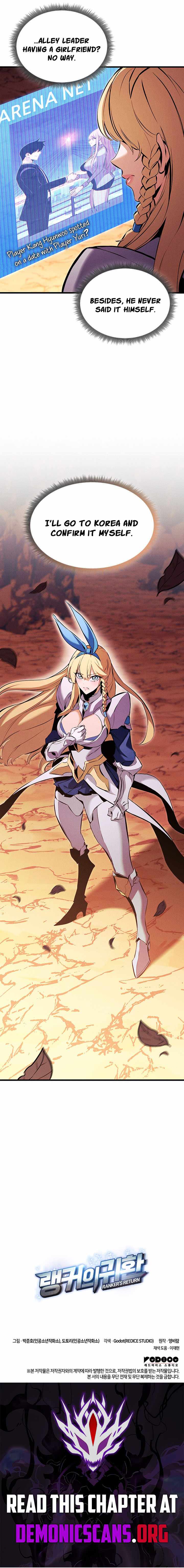 Ranker’s Return (Remake) Chap 215 - Next Chap 216