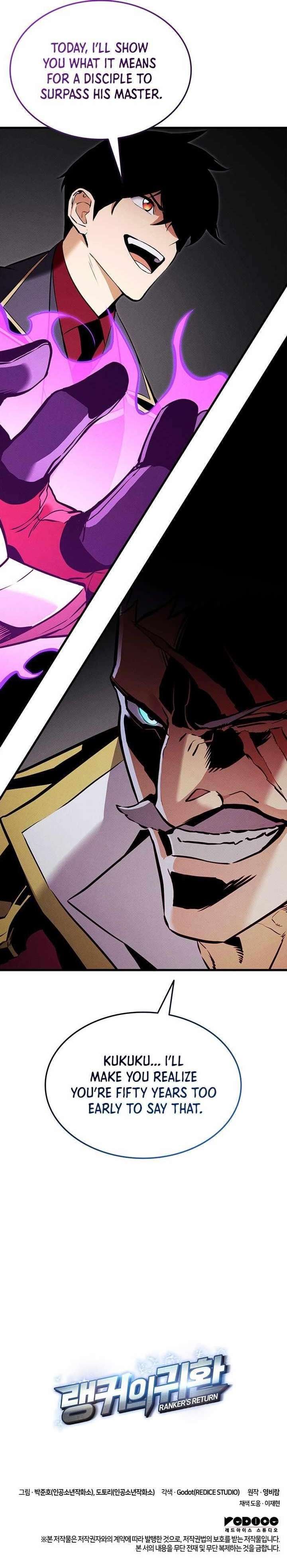 Ranker’s Return (Remake) Chap 216 - Next Chap 217