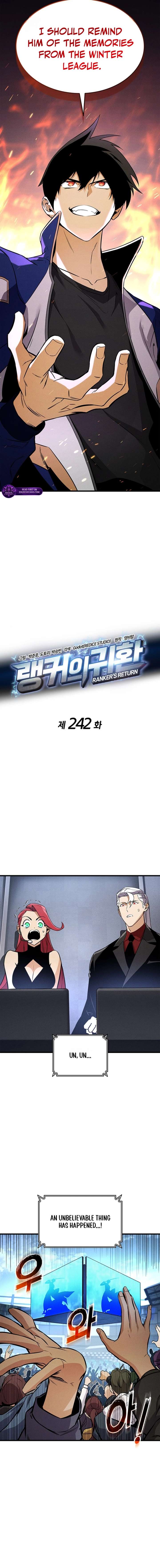 Ranker’s Return (Remake) Chap 242 - Next Chap 243