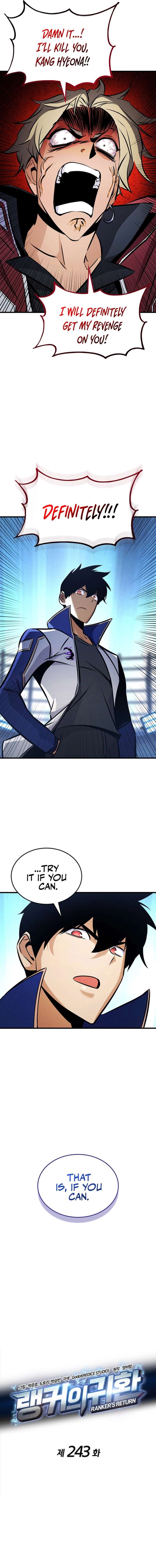 Ranker’s Return (Remake) Chap 243 - Next Chap 244