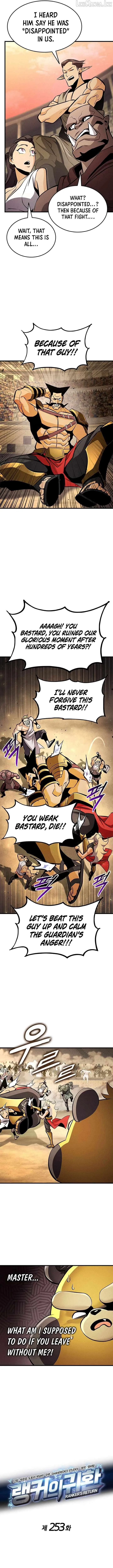 Ranker’s Return (Remake) Chap 253 - Next Chap 254