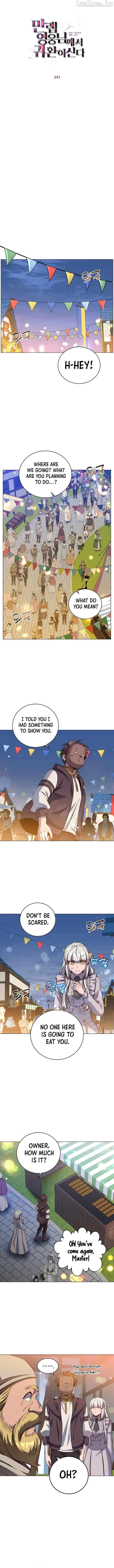 The Max Level Hero Strikes Back Chap 243 - Next Chap 244
