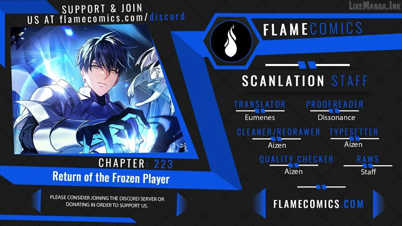 The Frozen Player Returns Chap 223 - Next Chap 224