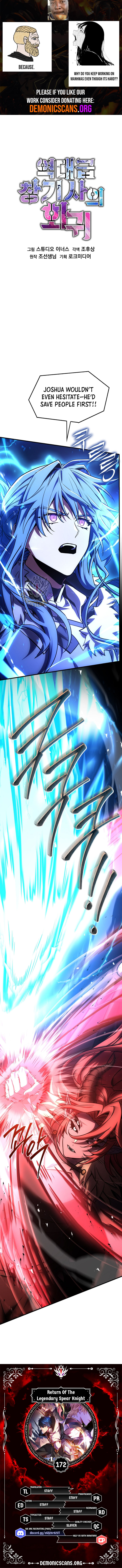 Return of The Greatest Lancer Chap 172 - Next Chap 173