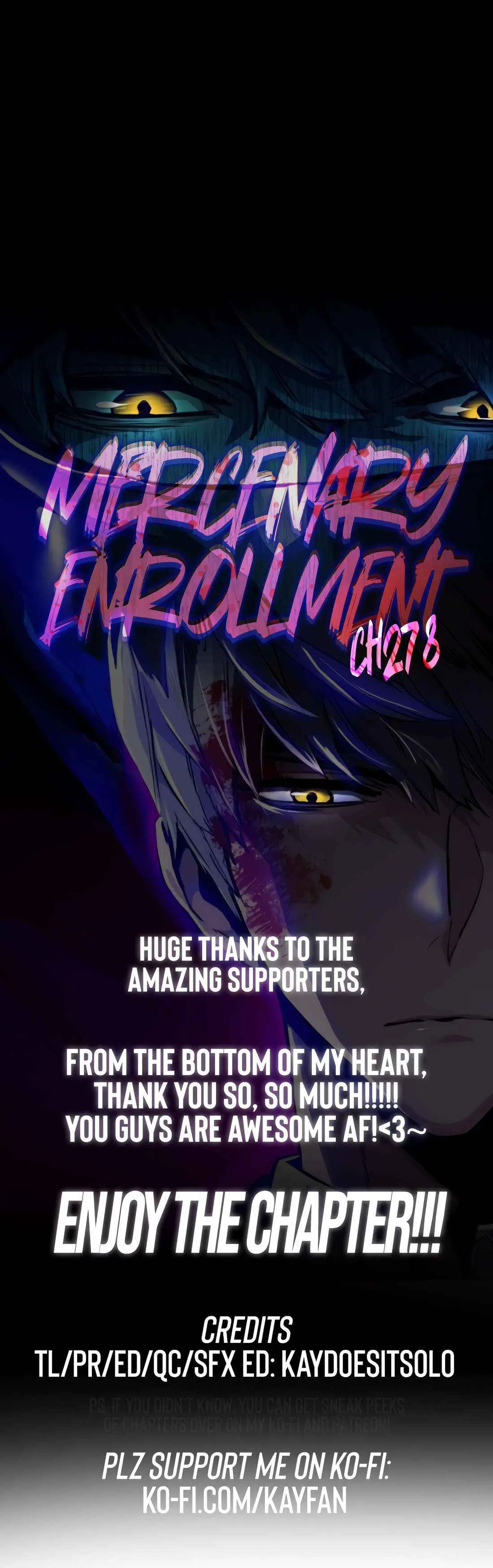 Mercenary Enrollment Chap 290 - Next Chap 291
