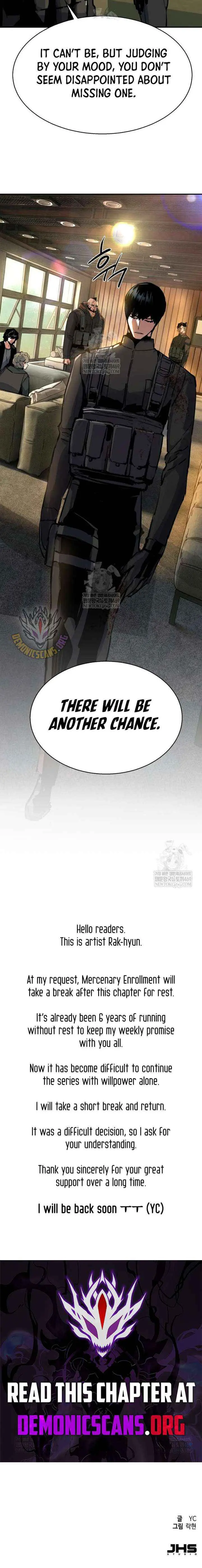 Mercenary Enrollment Chap 292 - Next Chap 293