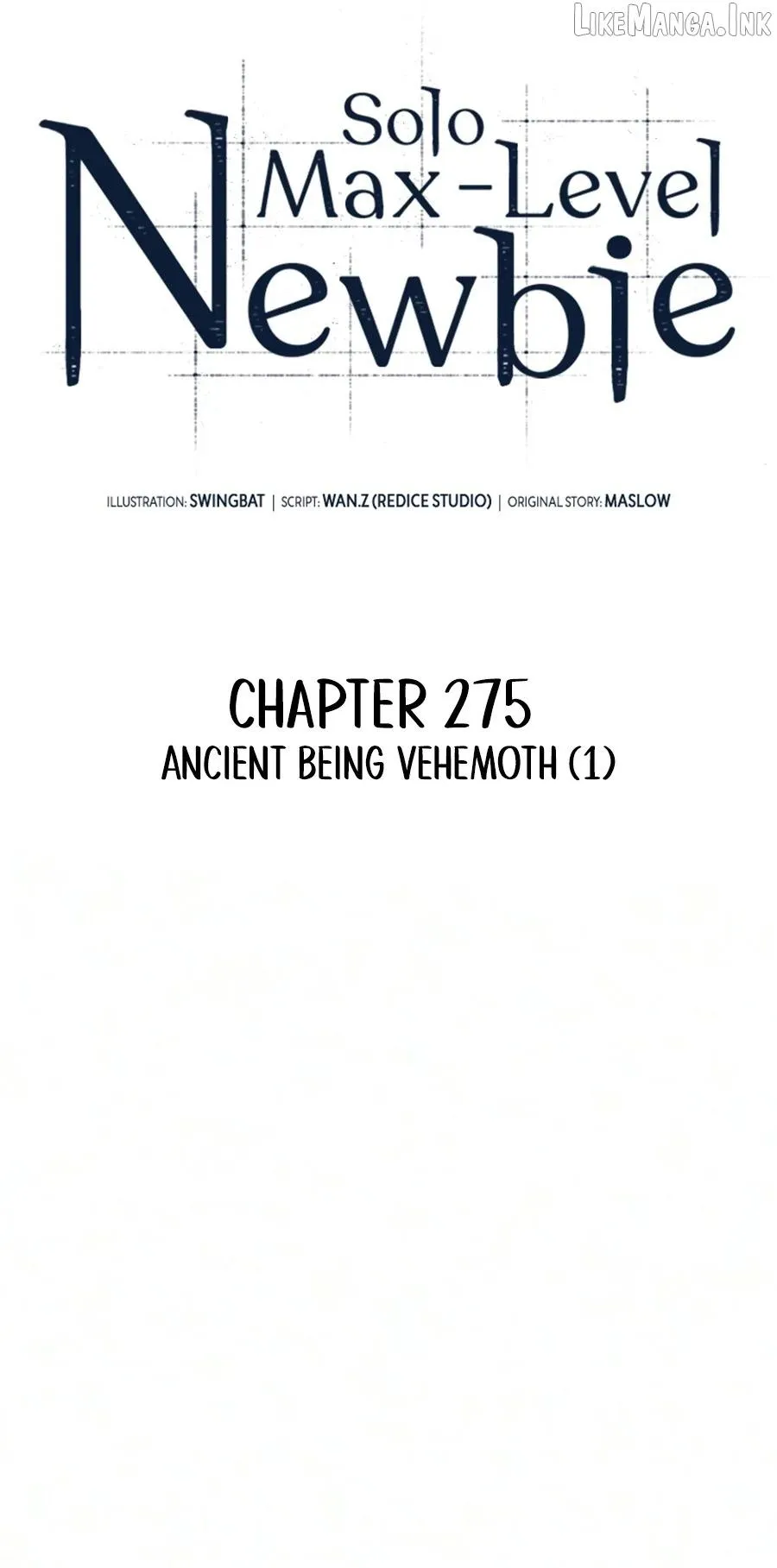 Solo Max-Level Newbie Chap 275 - Next Chap 276