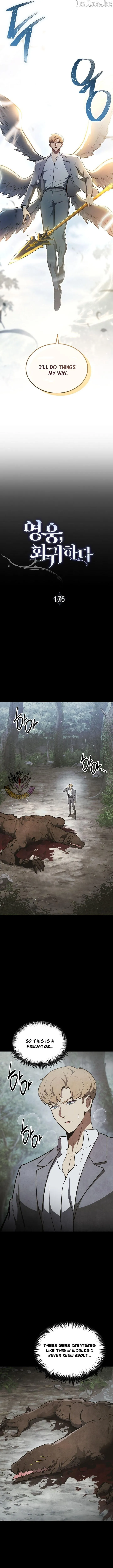 The Hero Returns Chap 175 - Next Chap 176