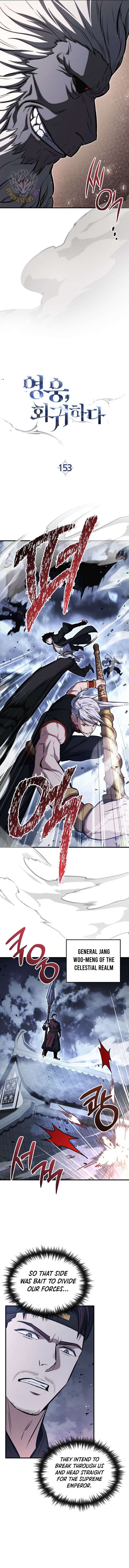 The Hero Returns Chap 153 - Next Chap 154