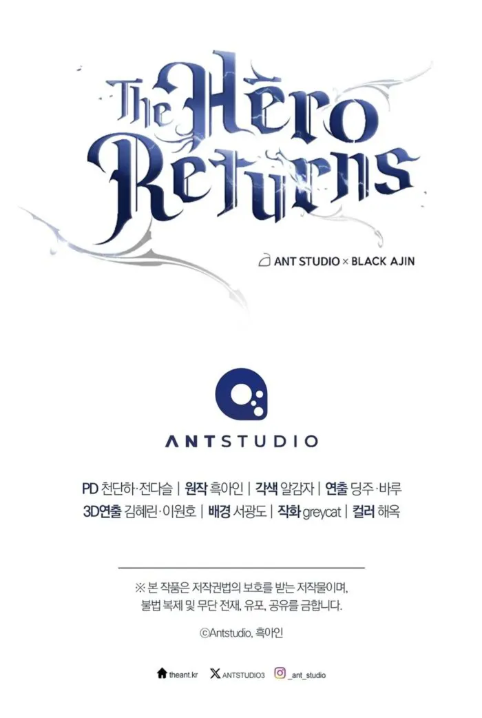 The Hero Returns Chap 155 - Next Chap 156