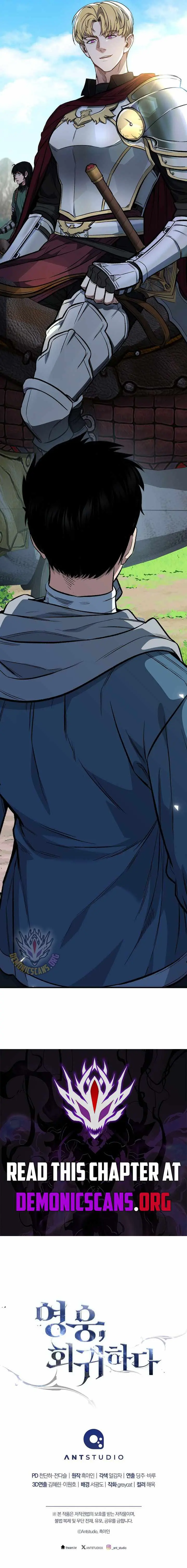 The Hero Returns Chap 159 - Next Chap 160