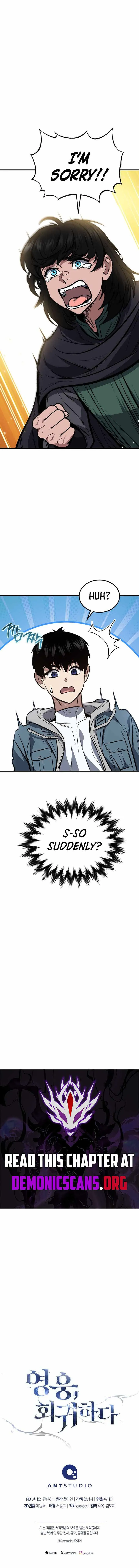 The Hero Returns Chap 163 - Next Chap 164