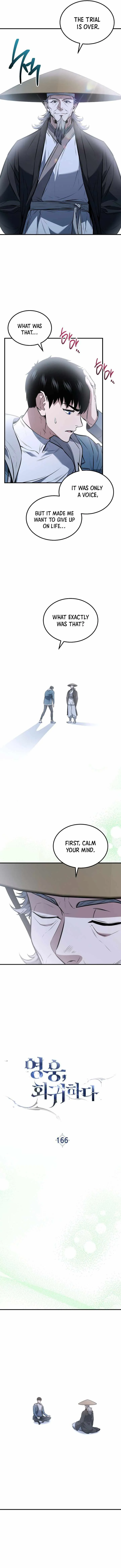 The Hero Returns Chap 166 - Next Chap 167