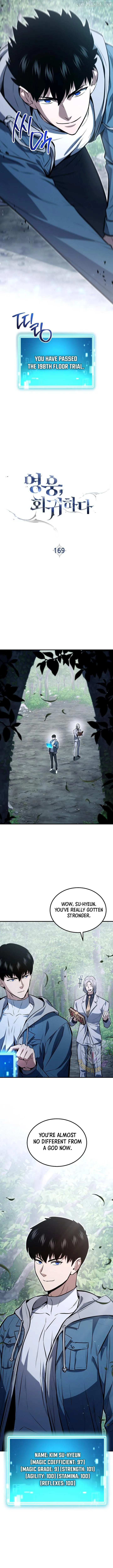 The Hero Returns Chap 169 - Next Chap 170