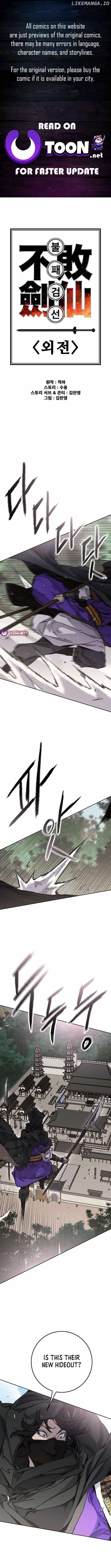 The Undefeatable Swordsman Chap 258 - Next Chap 259