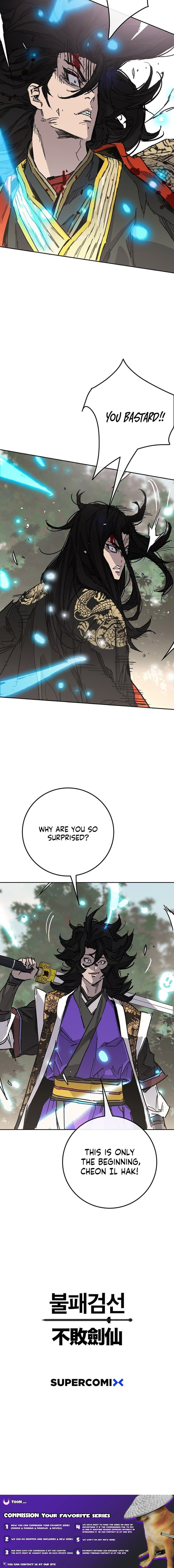 The Undefeatable Swordsman Chap 261 - Next Chap 262