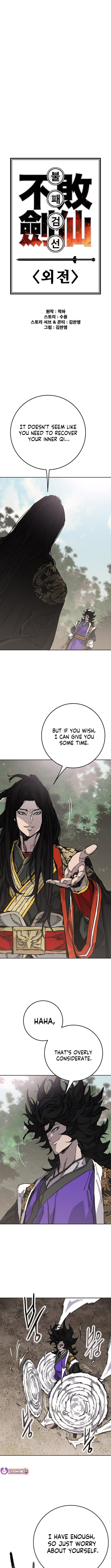 The Undefeatable Swordsman Chap 261 - Next Chap 262