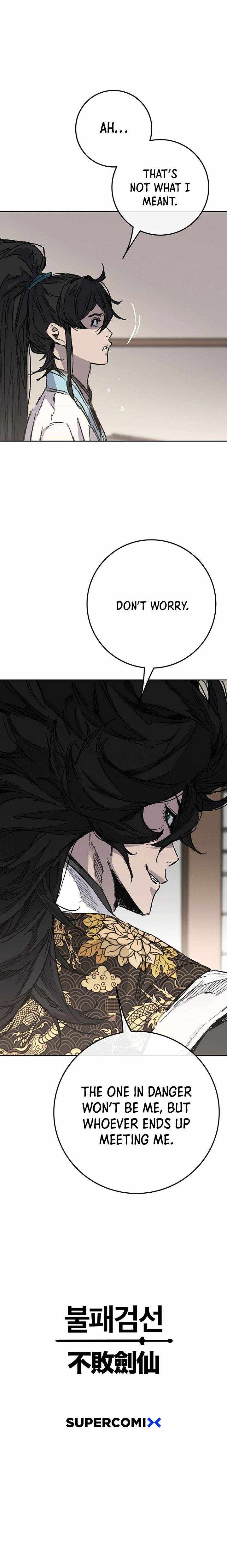 The Undefeatable Swordsman Chap 284 - Next Chap 285