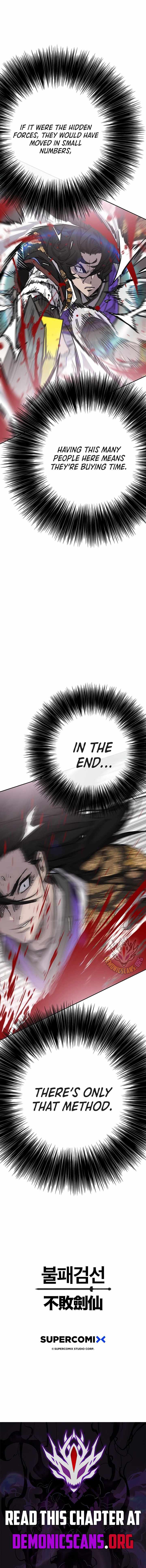 The Undefeatable Swordsman Chap 290 - Next Chap 291