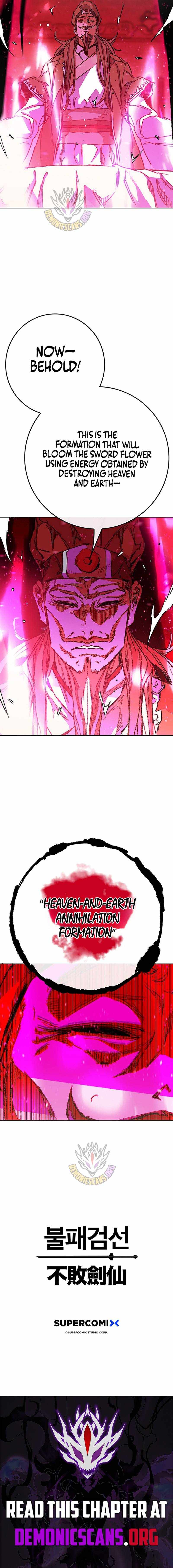 The Undefeatable Swordsman Chap 293 - Next Chap 294