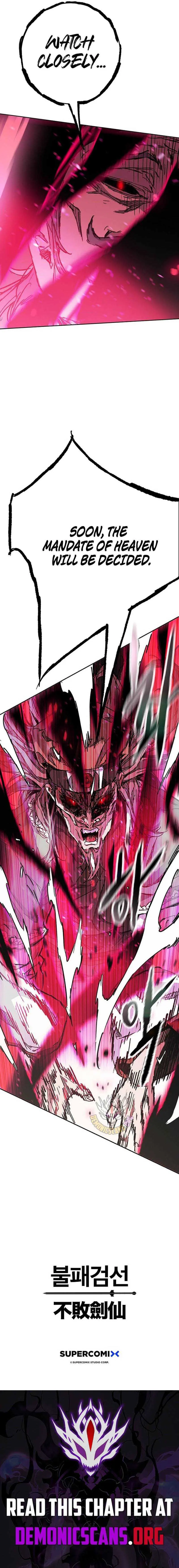 The Undefeatable Swordsman Chap 294 - Next Chap 295