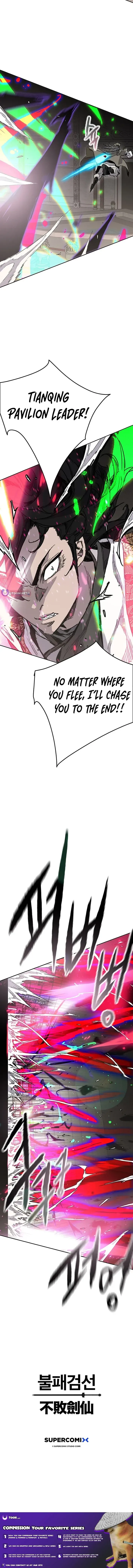 The Undefeatable Swordsman Chap 296 - Next Chap 297