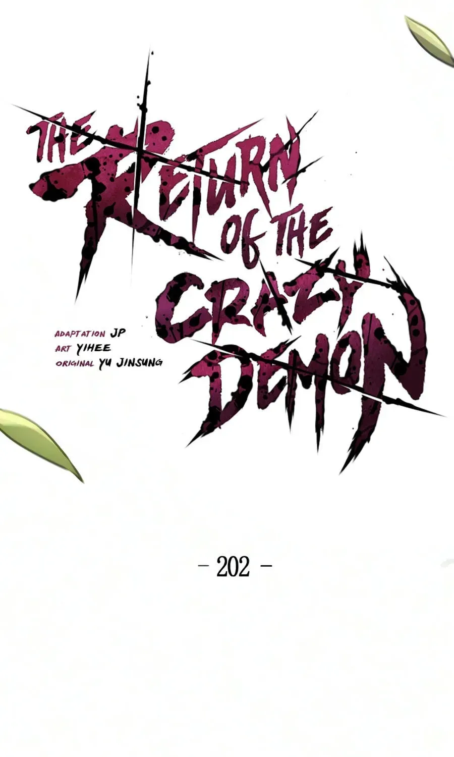 The Return of the Crazy Demon Chap 202 - Next Chap 203
