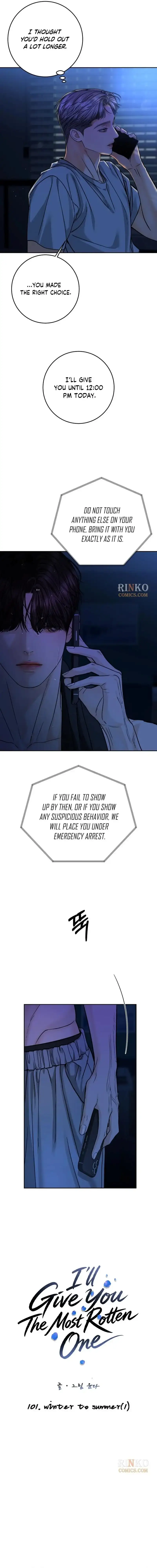 I'll Give You the Most Rotten One Chap 101 - Next Chap 102