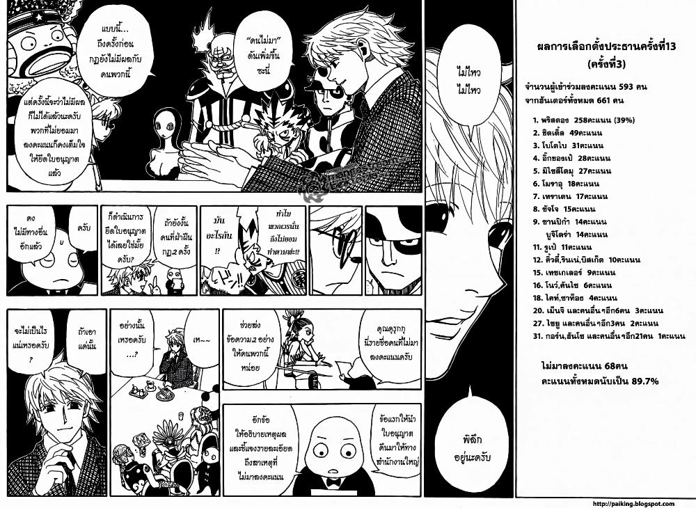 Hunter X Hunter Chap 323 - Next Chap 324