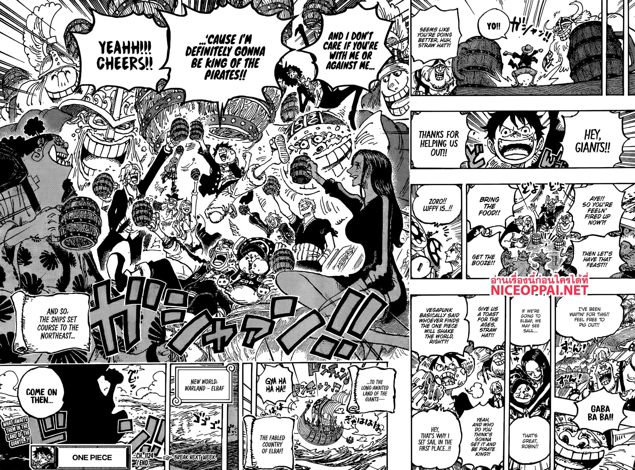 วันพีซ Chap 1124 - Next Chap 1125