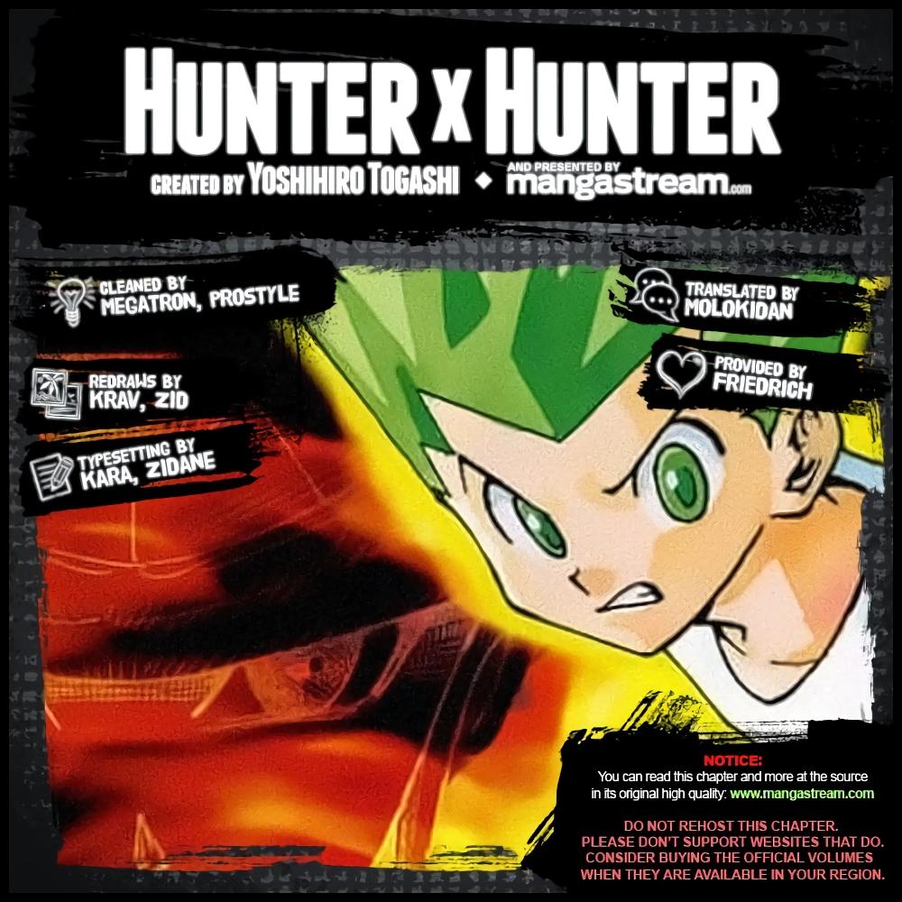 Hunter X Hunter Chap 332 - Next Chap 333
