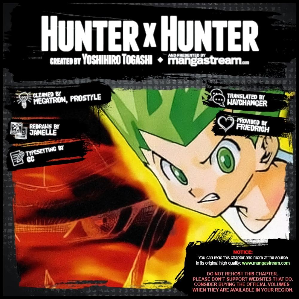 Hunter X Hunter Chap 325 - Next Chap 326